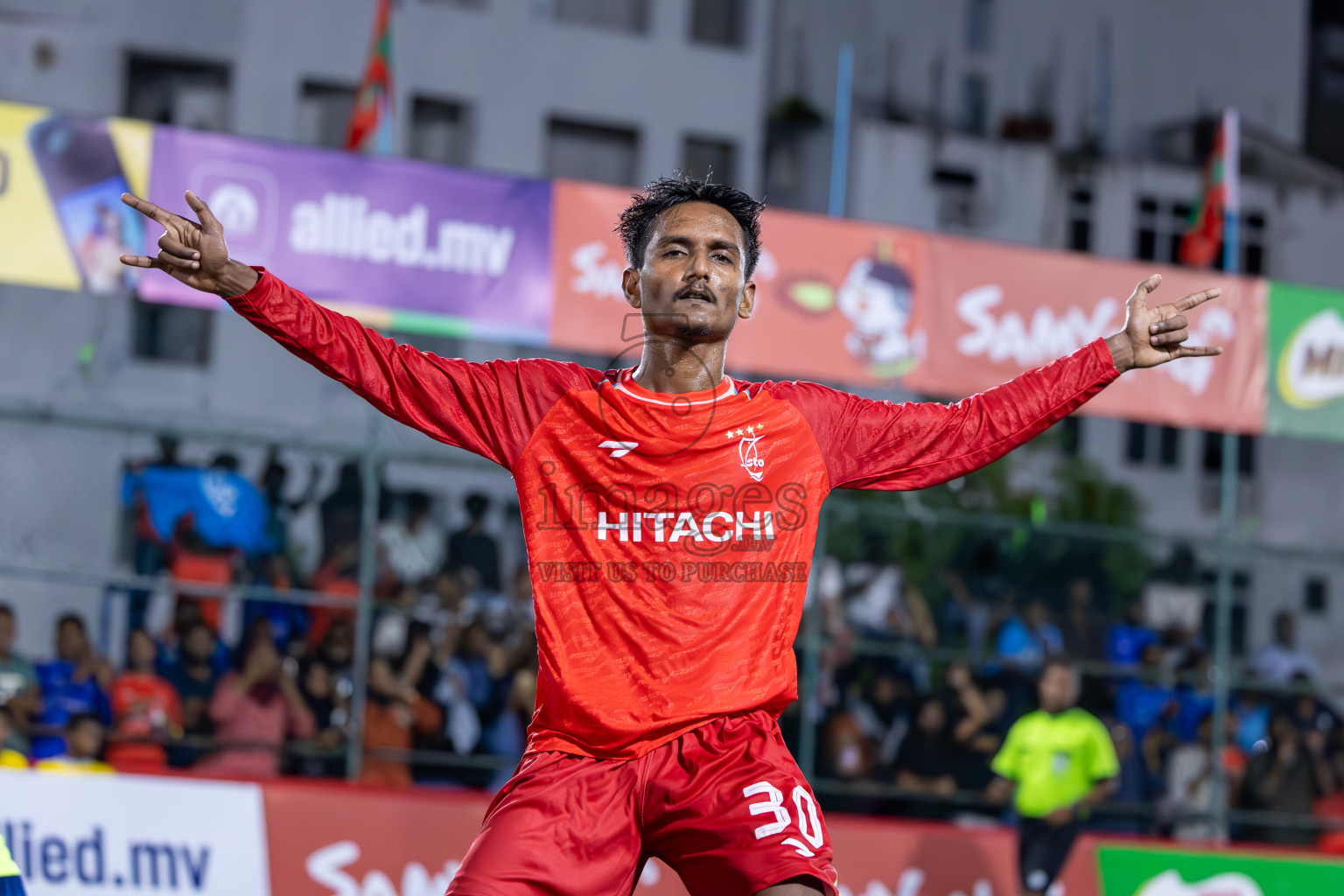 STO RC vs Police Club in Club Maldives Cup 2024 held in Rehendi Futsal Ground, Hulhumale', Maldives on Wednesday, 2nd October 2024.
Photos: Ismail Thoriq / images.mv