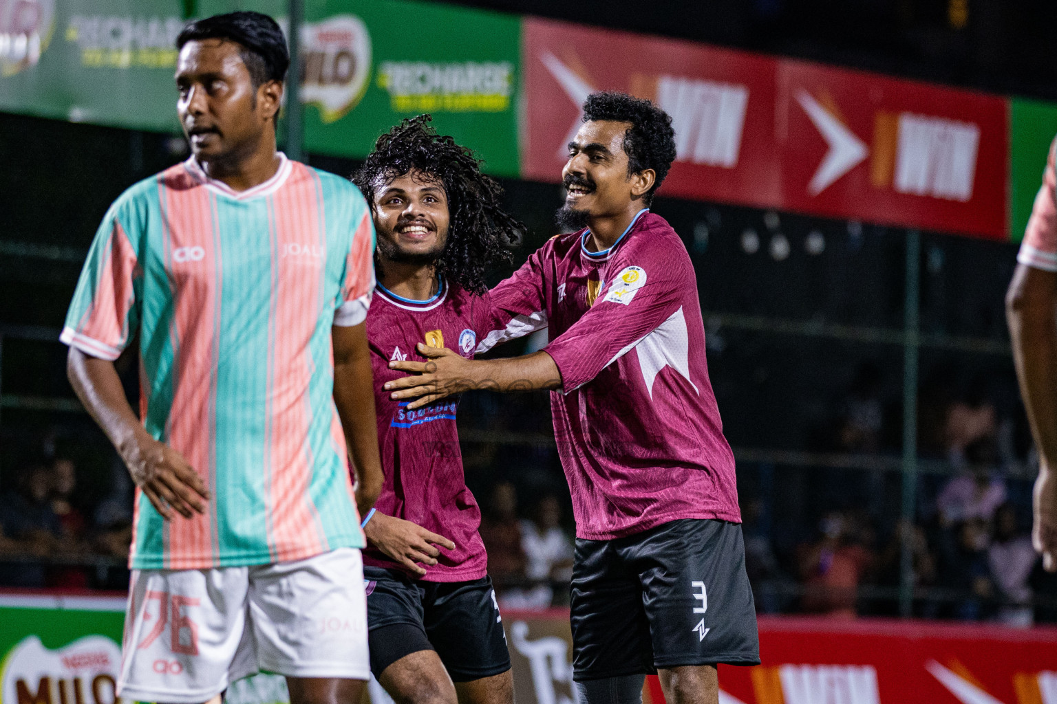 Kulhivaru Vuzara Club vs Joali Maldives in Kings Cup of Club Maldives Cup 2025 held in Rehendi Futsal Ground, Hulhumale', Maldives on Wednesday, 3rd September 2025. Photos: Areef, Yasna / images.mv