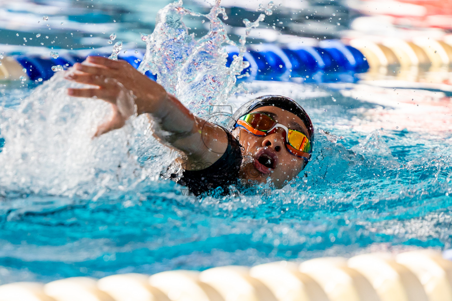 Day 5 of 20th Inter-school Swimming Competition 2024 held in Hulhumale', Maldives on Wednesday, 16th October 2024. Photos: Nausham Waheed / images.mv