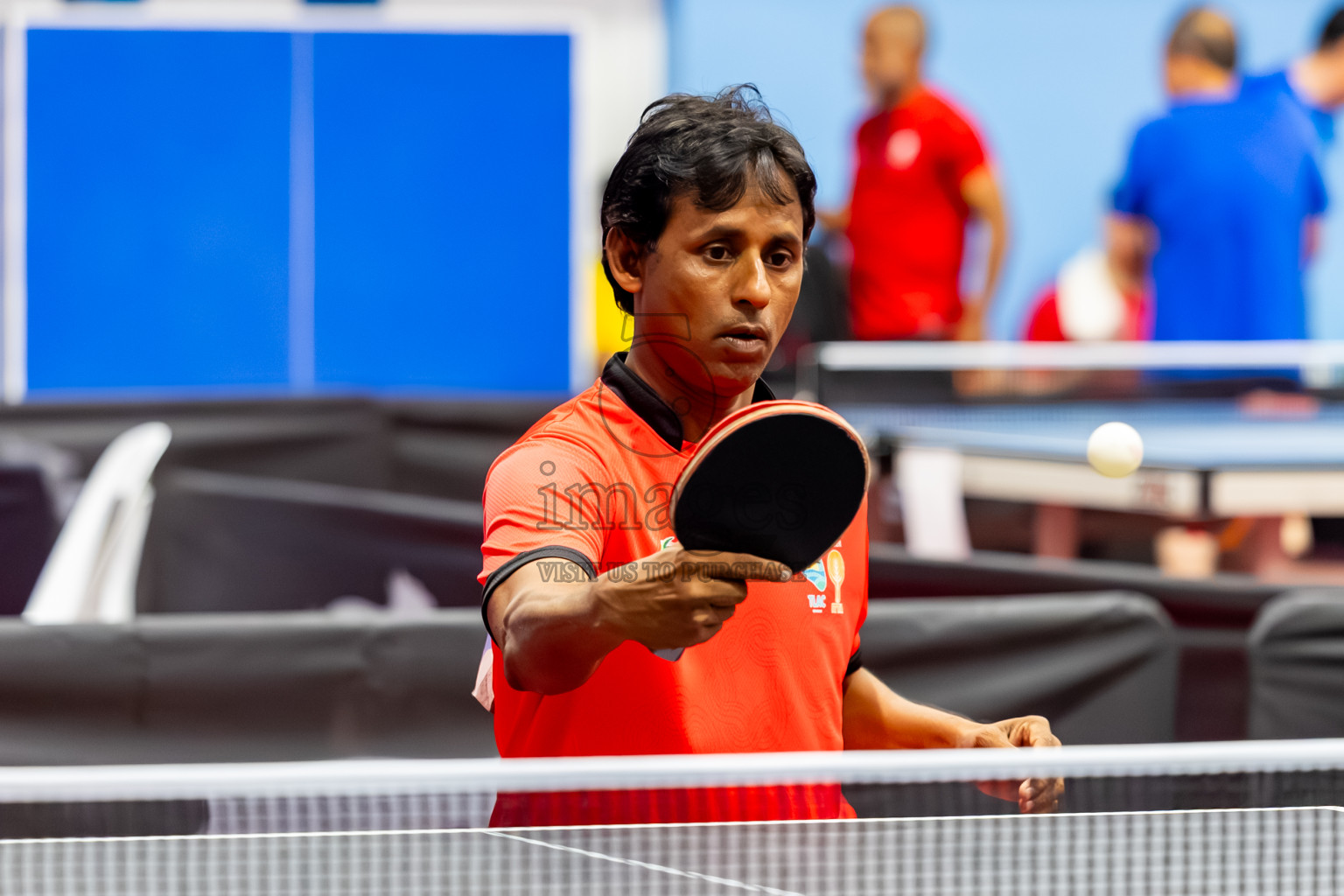 Day 1 of 1st Thoddoo Masters Table Tennis Tournament was held on Thursday, 21st August 2025 in AA Thoddoo, Maldives. Photos: Nausham Waheed / images.mv