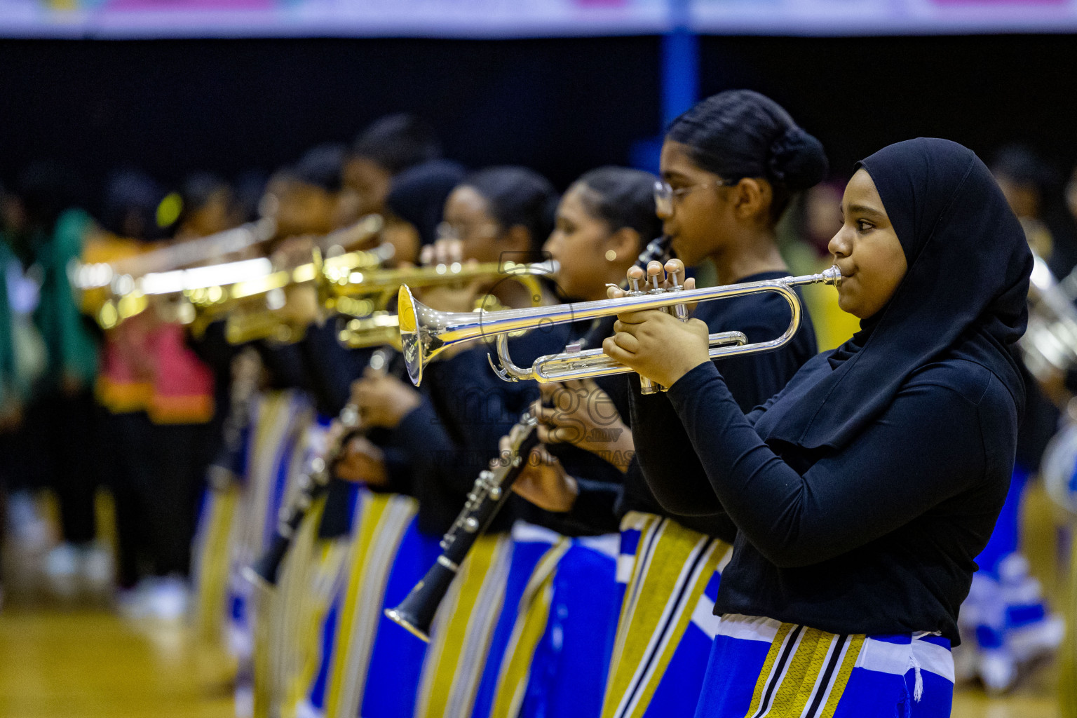 Closing Ceremony of Inter-school Netball Tournament held in Social Center at Male', Maldives on Monday, 26th August 2024. Photos: Hassan Simah / images.mv