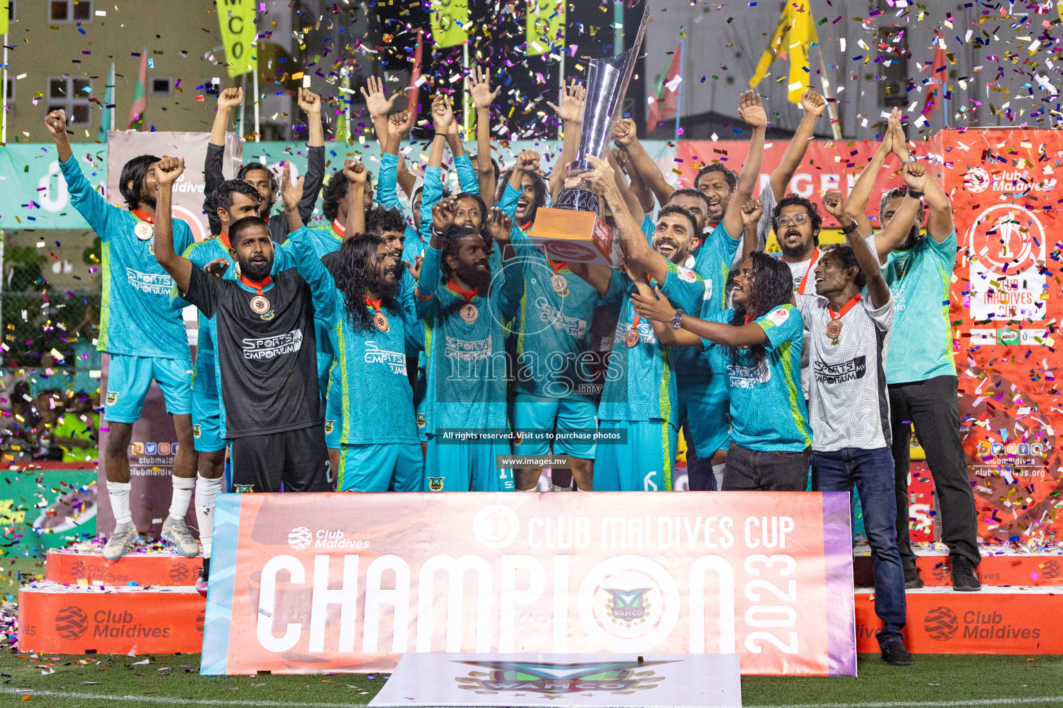 RRC vs Club WAMCO in Final of Club Maldives Cup 2023 held in Hulhumale, Maldives, on Friday, 25th August 2023 Photos: Nausham Waheed, Fooz  / images.mv