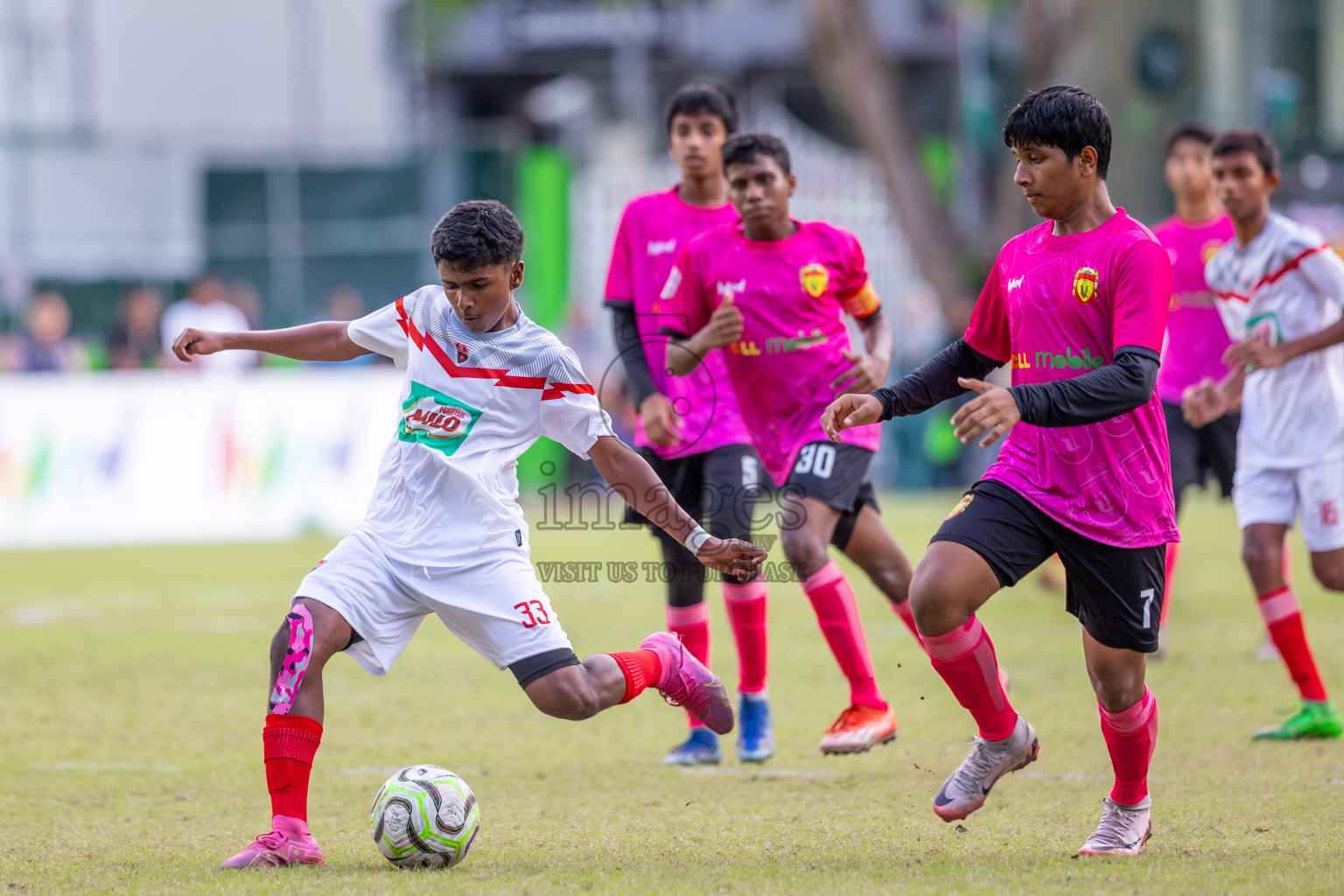 Dhivehi Youth League 2024 - Day 1. Matches held at Henveiru Stadium on 21st November 2024 , Thursday. Photos: Shuu Abdul Sattar/ Images.mv