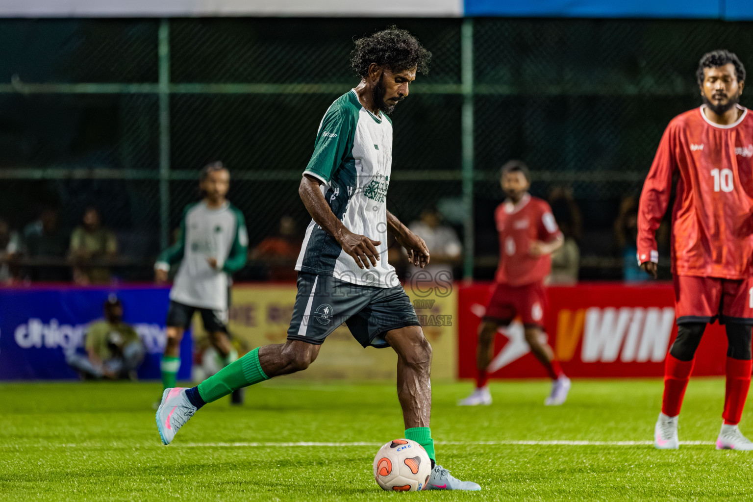 Team HPSN vs Club Binara in Club Maldives Cup Classic 2025 held in Rehendi Futsal Ground, Hulhumale', Maldives on Monday, 15th September 2025. Photos: Areef / images.mv