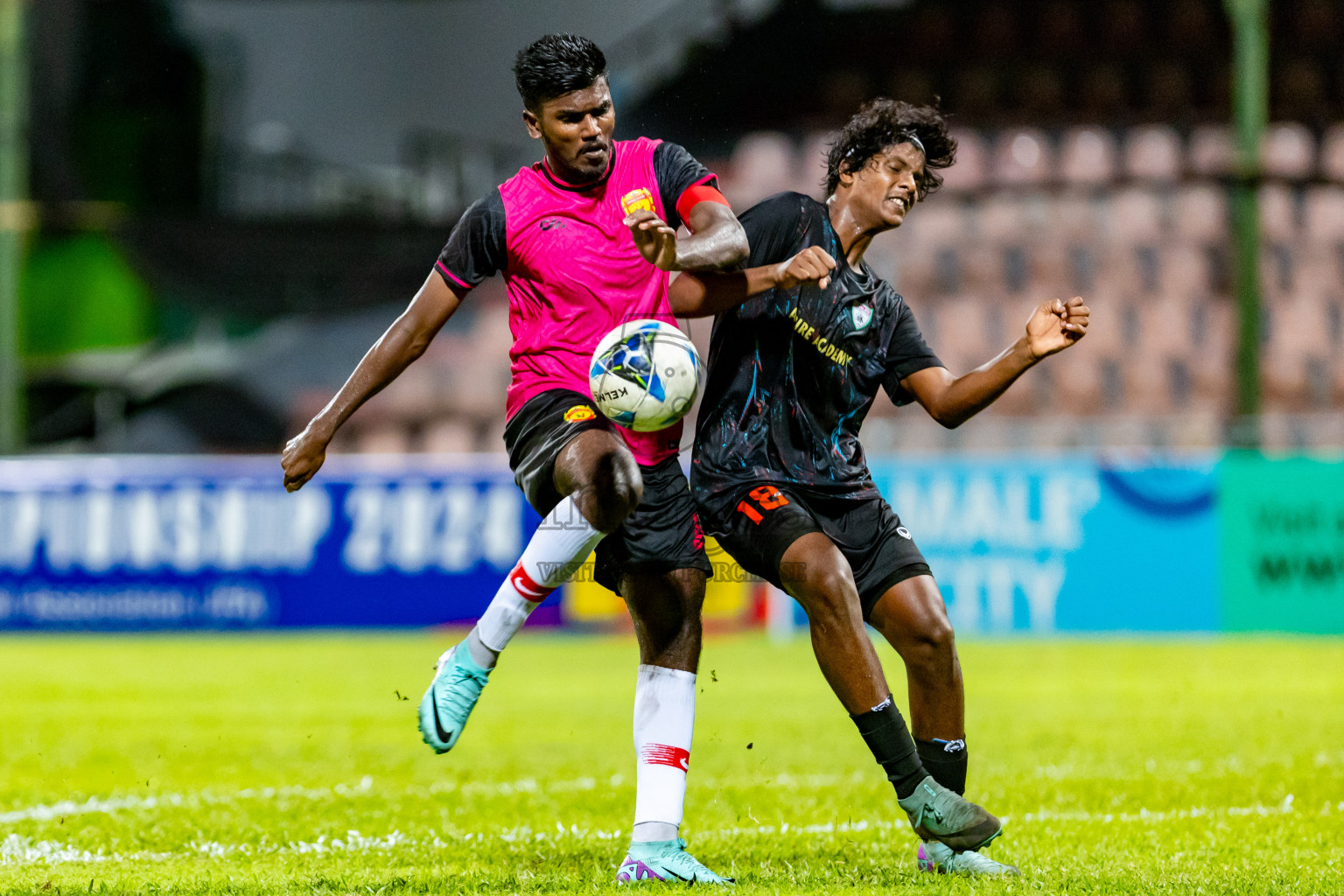 United Victory vs Club Eagles in Day 2 of Under 19 Youth Championship 2024 was held at National Stadium in Male', Maldives on Monday, 10th June 2024. Photos: Nausham Waheed / images.mv