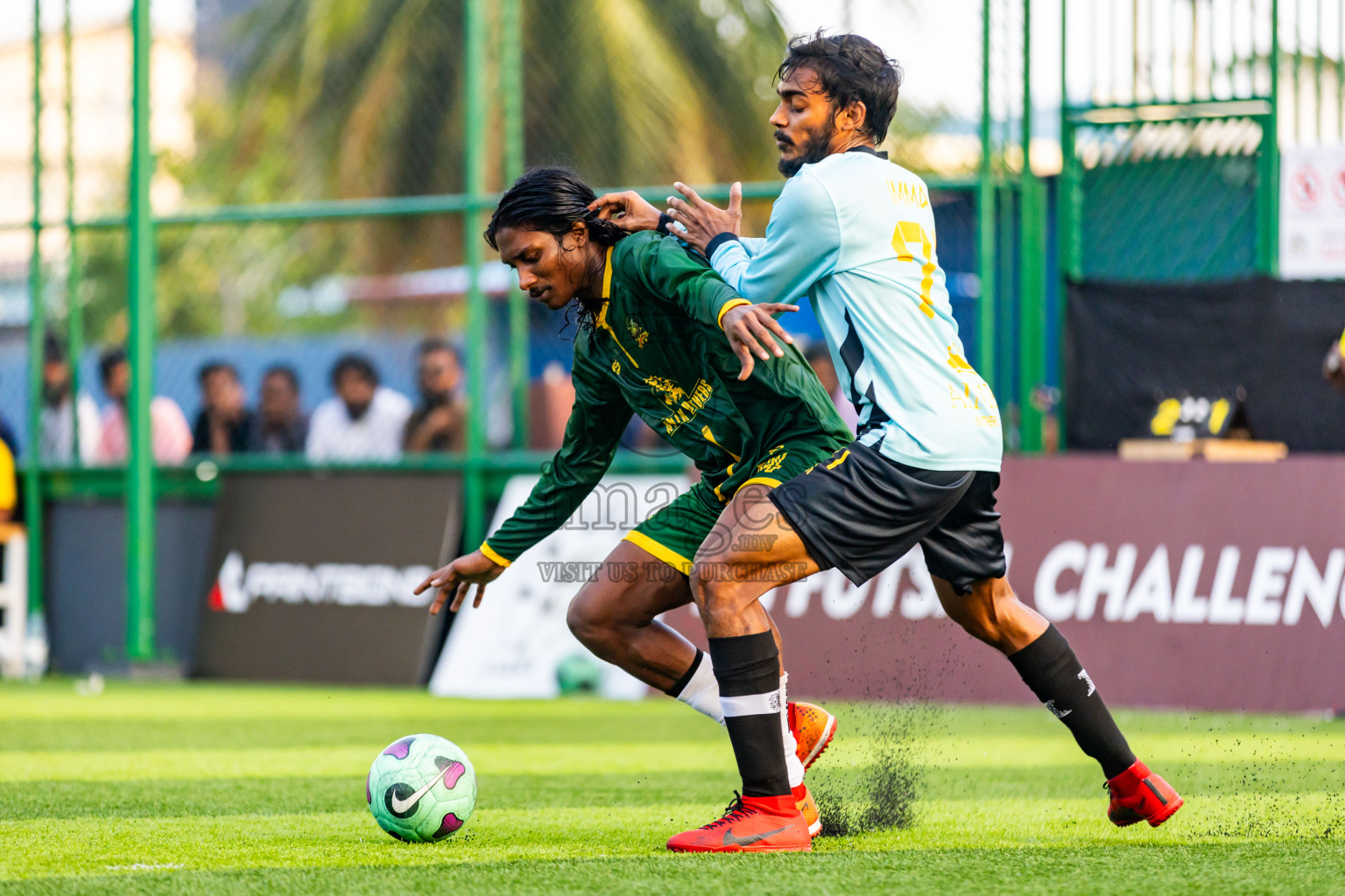 Squadra vs Rock Z in Day 8 of BG Futsal Challenge 2024 was held on Tuesday, 19th March 2024, in Male', Maldives Photos: Nausham Waheed / images.mv