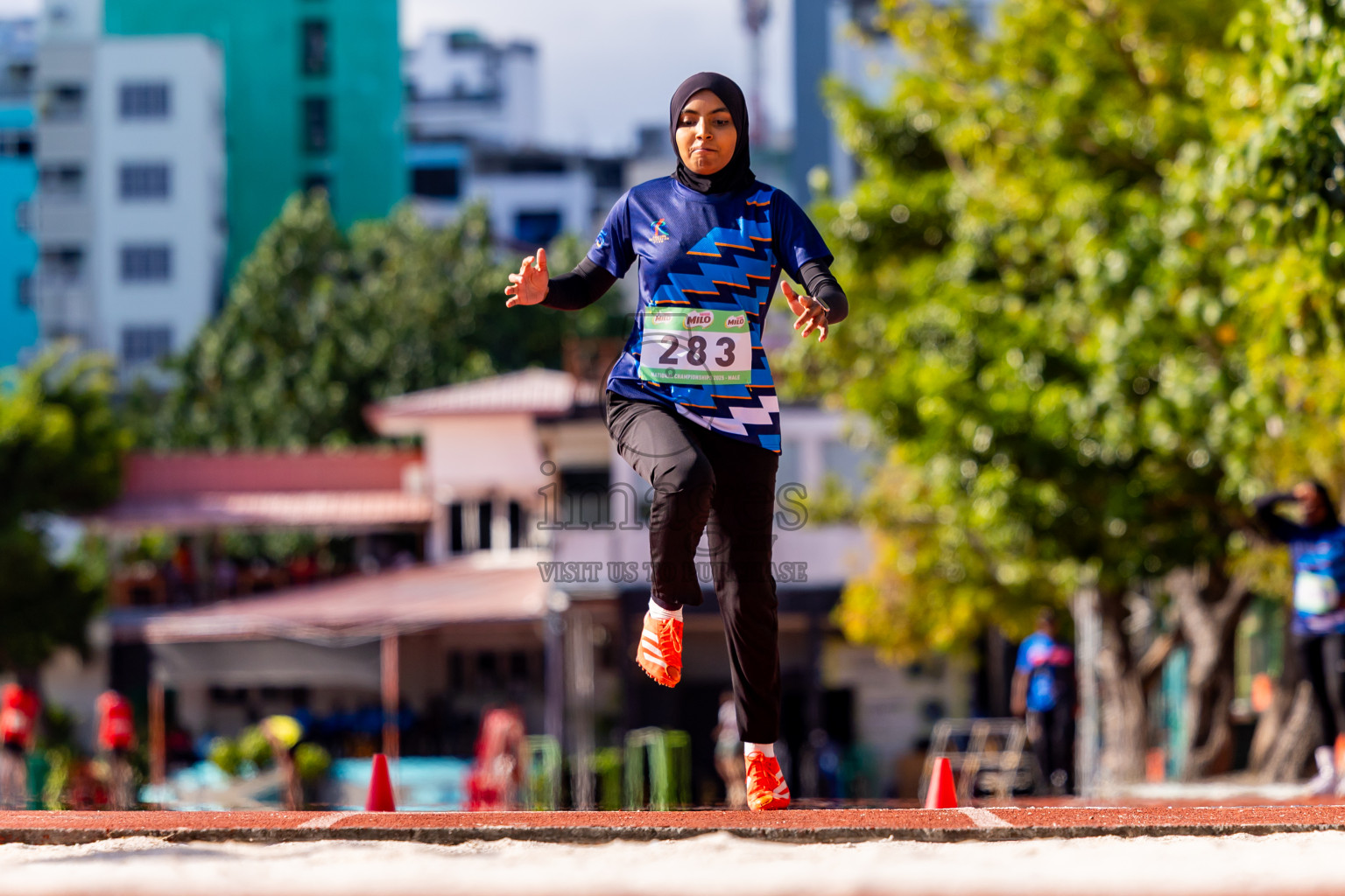Day 2 of National Athletics Championship 2025 was held at Ekuveni Running Ground in Male', Maldives on Friday, 15th August 2025. Photos: Nausham Waheed  / images.mv
