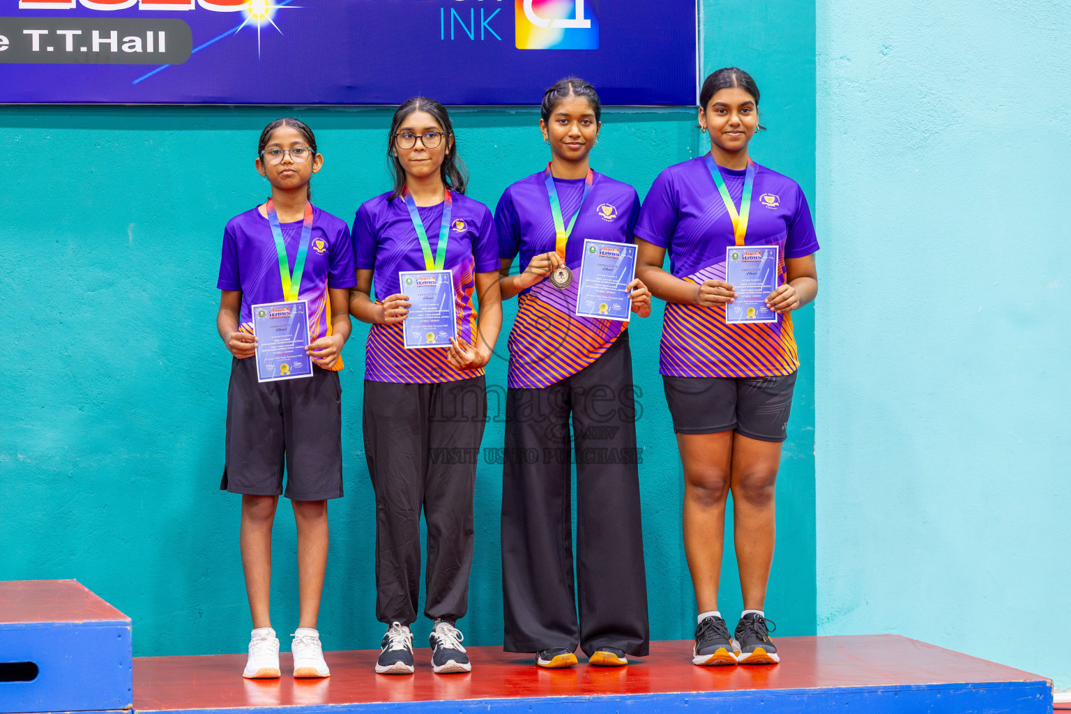Day 8 of Interschool Table Tennis Tournament 2025 held at Male' TT Hall, Male', Maldives on Thursday, 22nd May 2025.
Photos by: Ismail Thoriq / images.mv