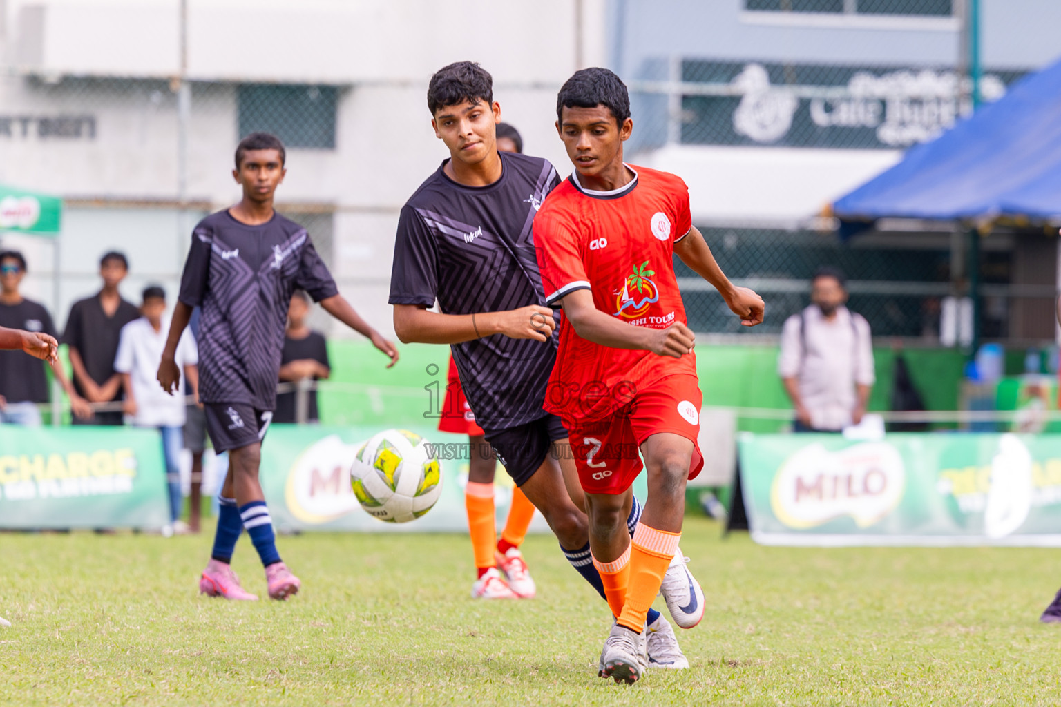Day 2 of MILO Academy Championship 2025 (U14) was held on Friday, 31st October 2025 at Henveiru Football Grounds, Male', Maldives . 
Photos: Ismail Thoriq / images.mv