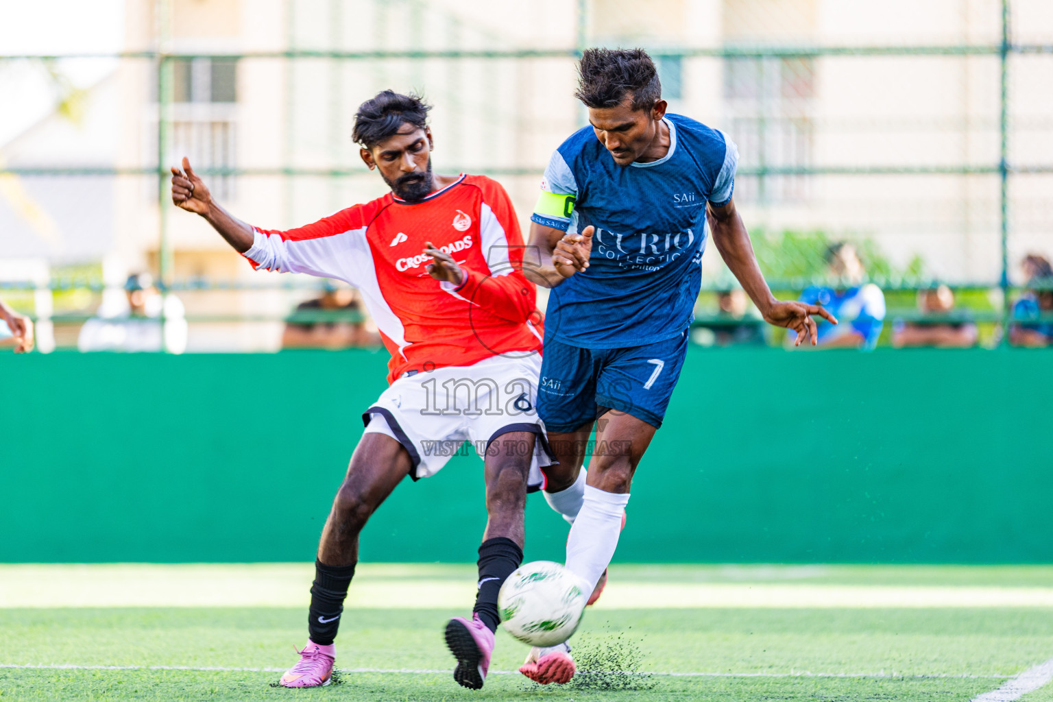 The Marina vs SAII Lagoon in Resort League 2025 (South Male Zone) day 11 was held on Thursday, 9th October 2025 in Crossroads's Maldives, Photos: Areef Adam / images.mv