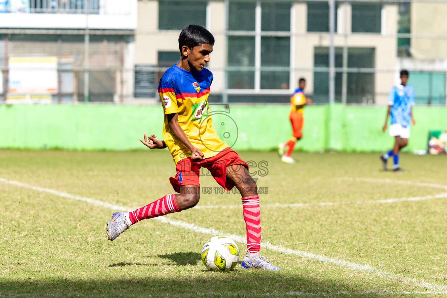 Day 4 of MILO Academy Championship 2024 (U-14) was held in Henveyru Stadium, Male', Maldives on Sunday, 3rd November 2024. 
Photos: Hassan Simah / Images.mv