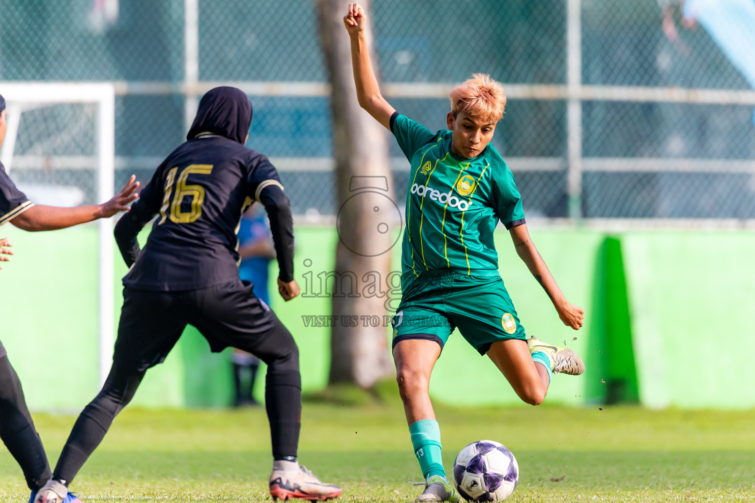 TC Sports Club vs Maziya Sports and Recreation  in FAM Women’s League 2025 held in Henveiru Football ground, Male', Maldives on Thursday, 11th December 2025. Photos: Nausham Waheed / Images.mv