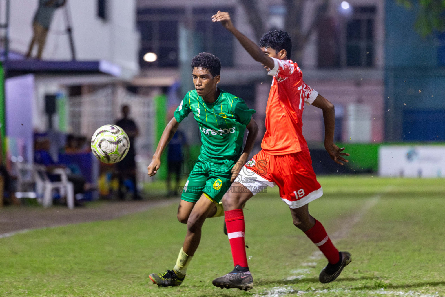 Maziya SRC vs Hurriya Sports Club in Day 12 of Dhivehi Youth League 2024 held at Henveiru Stadium on Wednesday , 18th December 2024. Photos: Shuu Abdul Sattar