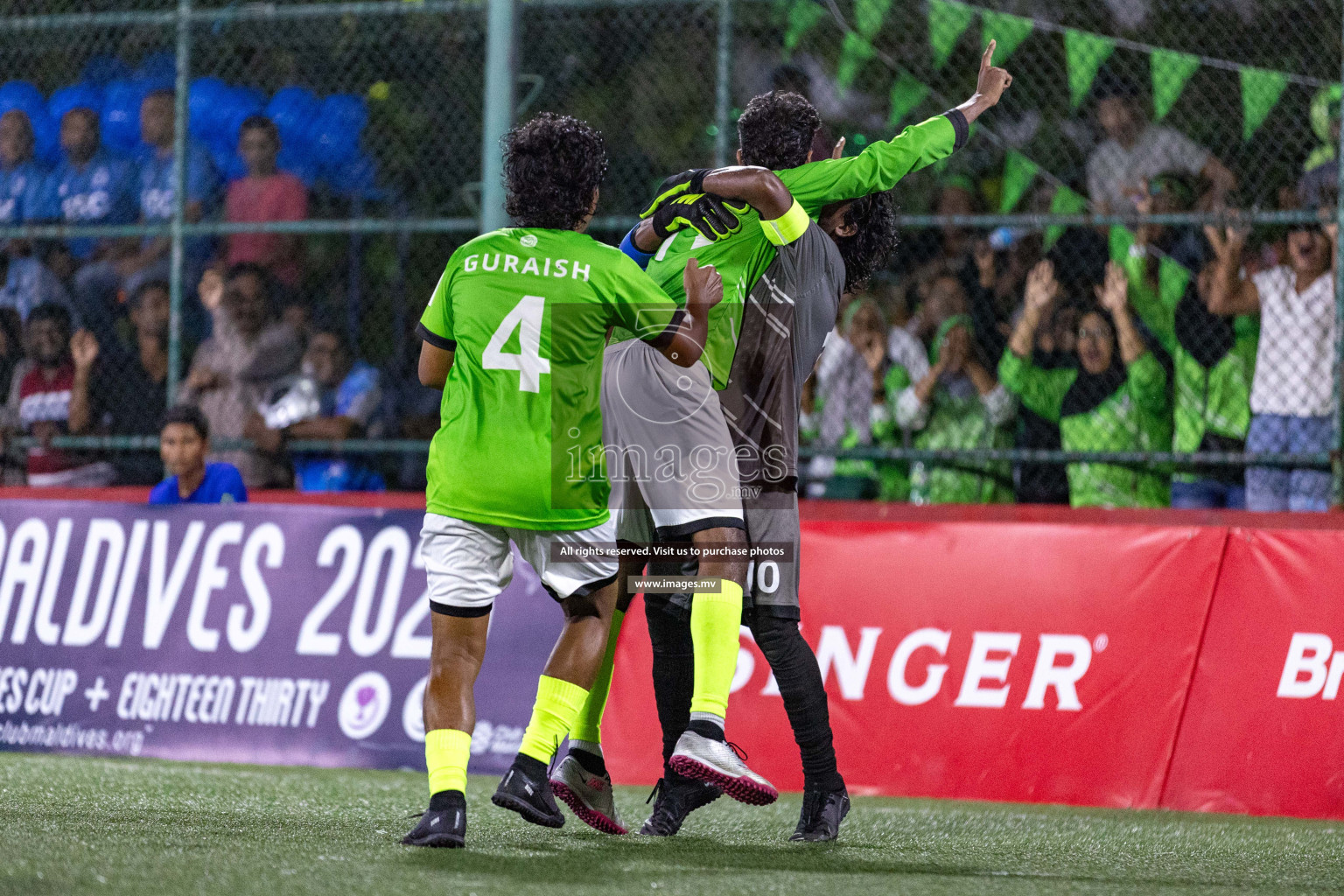 DJA vs TRC in Semi Final of Club Maldives Cup 2023 Classic held in Hulhumale, Maldives, on Tuesday, 15th August 2023 Photos: Nausham Waheed, Ismail Thoriq / images.mv