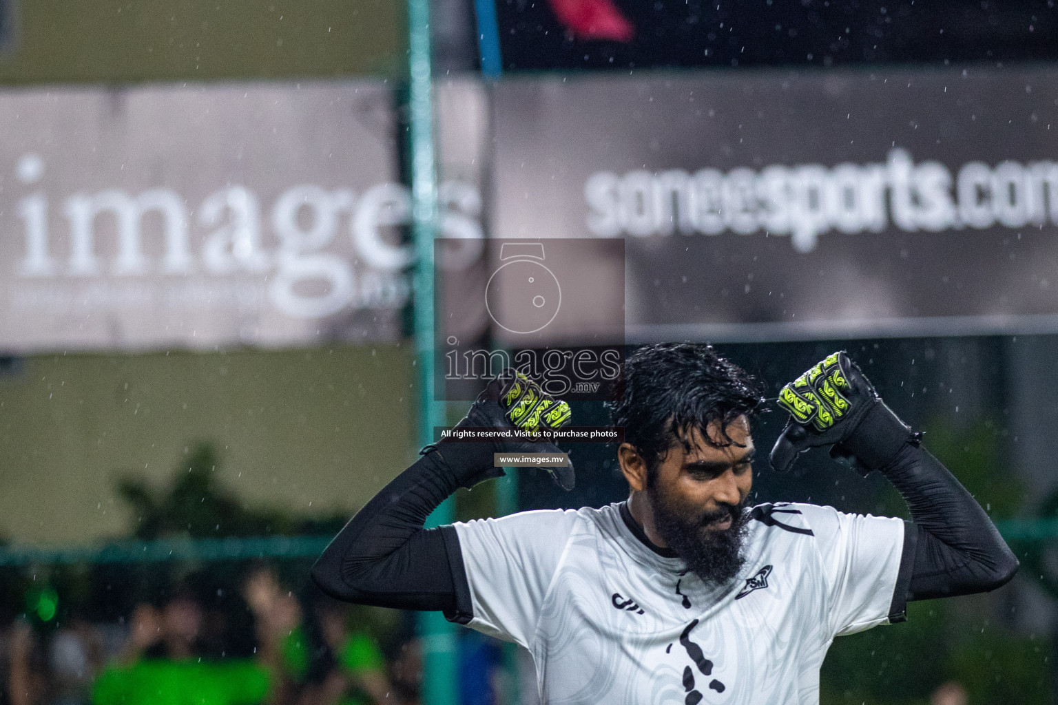 Team FSM vs Club HDC in the Quarter Finals of Club Maldives 2021 held at Hulhumale;, on 12th December 2021 Photos: Ismail Thoriq / images.mv