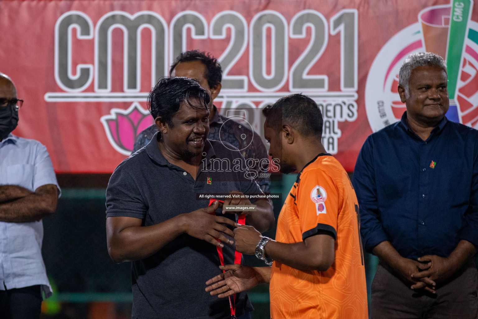 RRC Vs FSM in the Semi Finals of Club Maldives 2021 held in Hulhumale, Maldives on 19 December 2021. Photos: Ismail Thoriq / images.mv