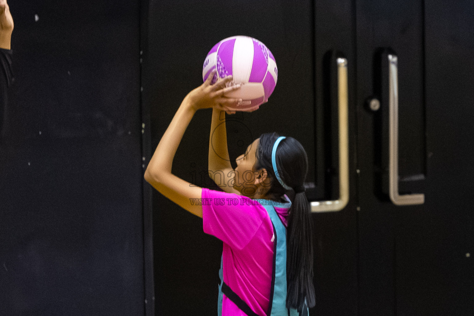 Day 8 of 24th Milo Netball Association Championship was held in Social Center at Male', Maldives on Monday, 8th September 2025. Photos: Mohamed Mahfooz Moosa / images.mv