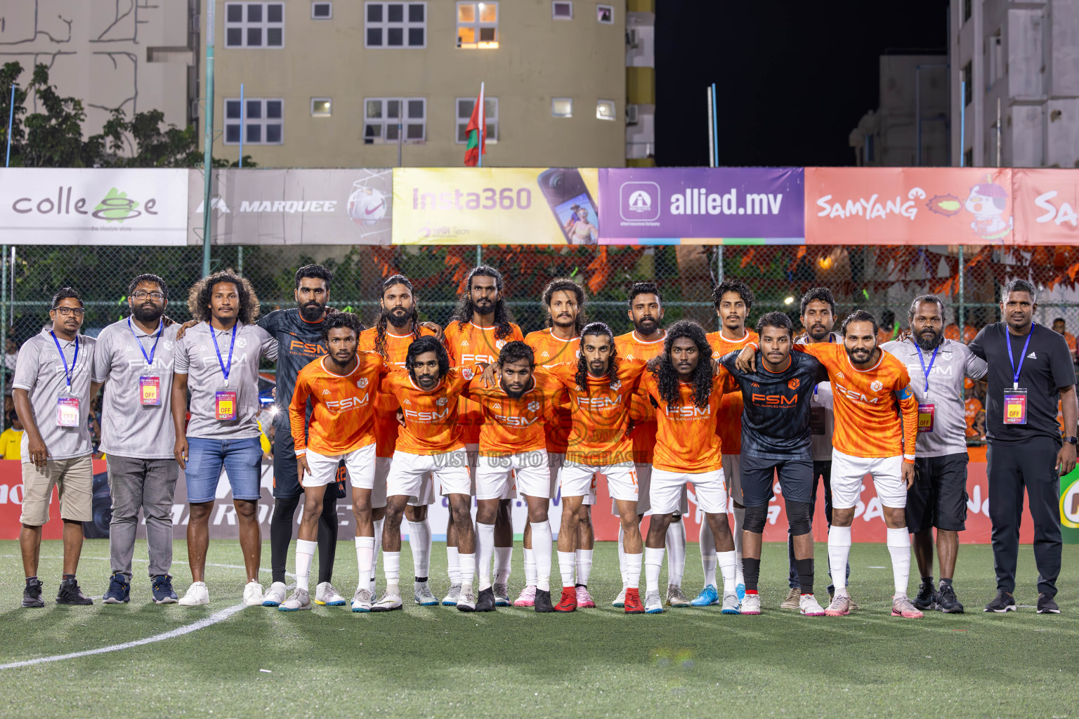 FSM vs Maldivian in Round of 16 of Club Maldives Cup 2024 held in Rehendi Futsal Ground, Hulhumale', Maldives on Monday, 7th October 2024. Photos: Ismail Thoriq / images.mv