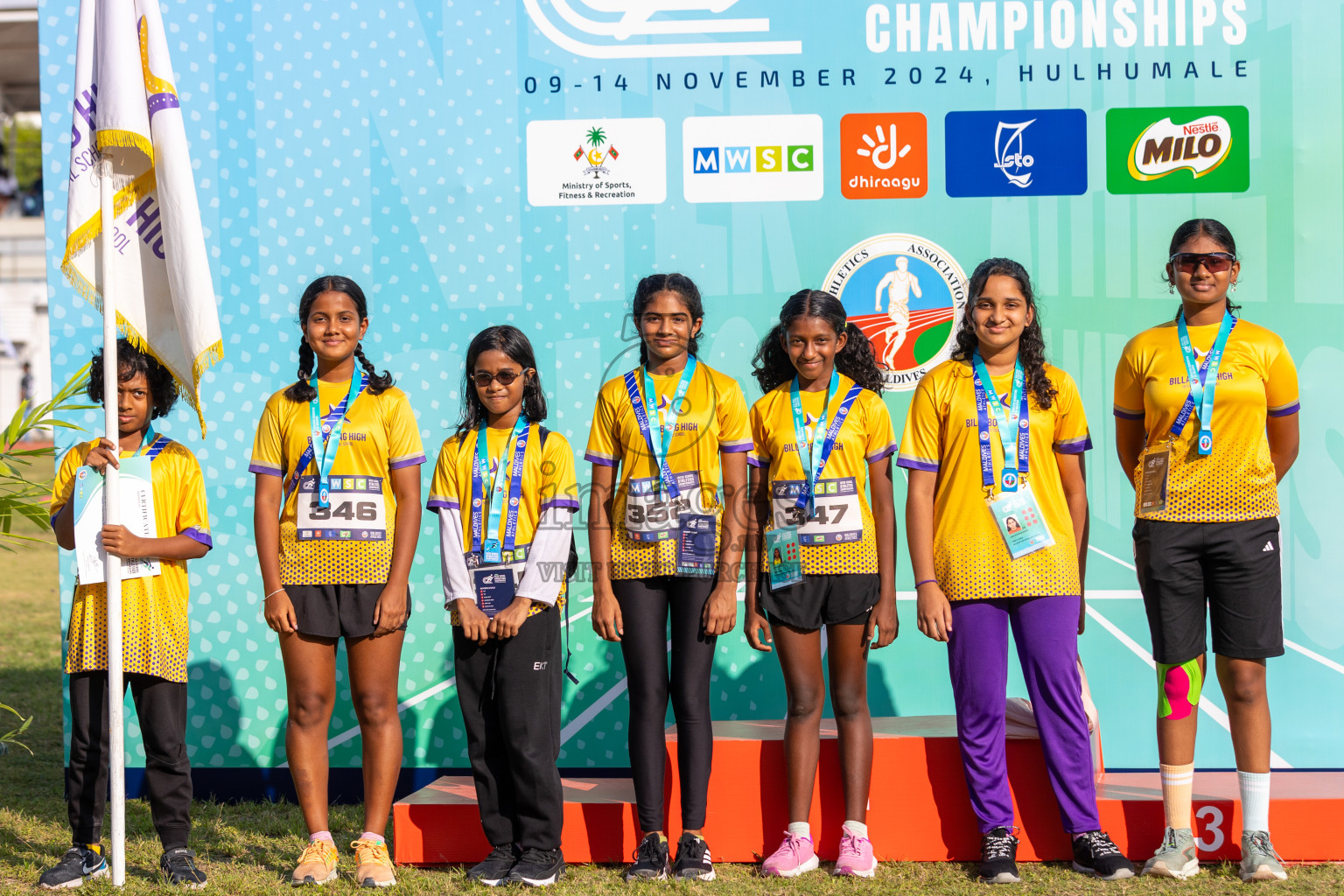 MWSC Interschool Athletics Championships 2024 - Day 3
Day 3 of MWSC Interschool Athletics Championships 2024 held in Hulhumale Running Track, Hulhumale, Maldives on Monday, 11th November 2024. Photos by: Ismail Thoriq / Images.mv