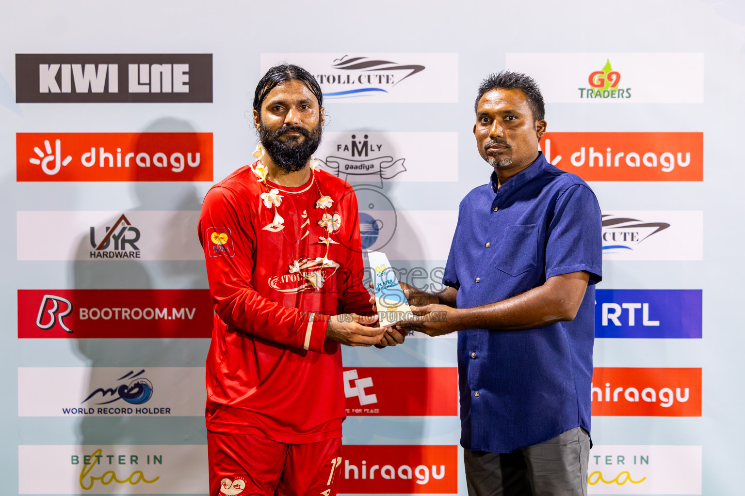Kamadhoo vs Goidhoo in Day 3 of Better in Baa Futsal Fiesta 2025 Men's division held in B. Eydhafushi, Maldives on Friday, 7th November 2025. Photos: Nausham Waheed / images.mv