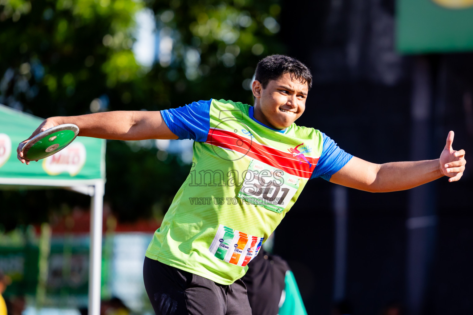 Day 3 of 12th Milo Association Championships was held in Ekuveni Track at Male', Maldives on Saturday, 26th April 2025. Photos: Nausham Waheed  / images.mv
