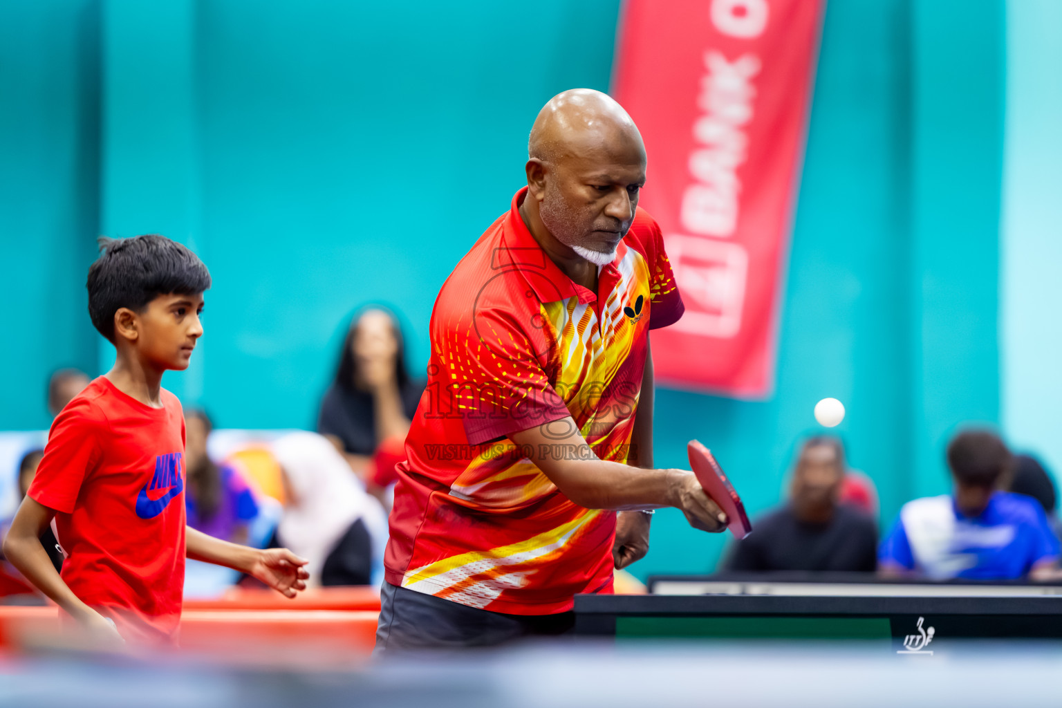 Day 1 of BML 63rd National Table Tennis Tournament 2025 was held on Monday, 25th August 2025 in Male' TT Hall, Male', Maldives. Photos: Nausham Waheed / images.mv