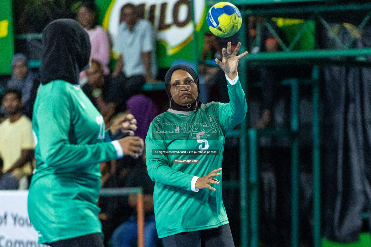 Day 1 of 7th Inter-Office/Company Handball Tournament 2023, held in Handball ground, Male', Maldives on Friday, 16th September 2023 Photos: Nausham Waheed/ Images.mv