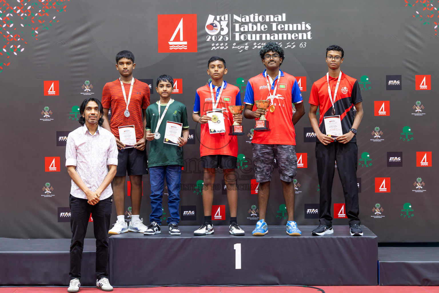 Day 6 of BML 63rd National Table Tennis Tournament 2025 was held on Saturday, 30th August 2025 in Male' TT Hall, Male', Maldives.
Photos: Ismail Thoriq / images.mv