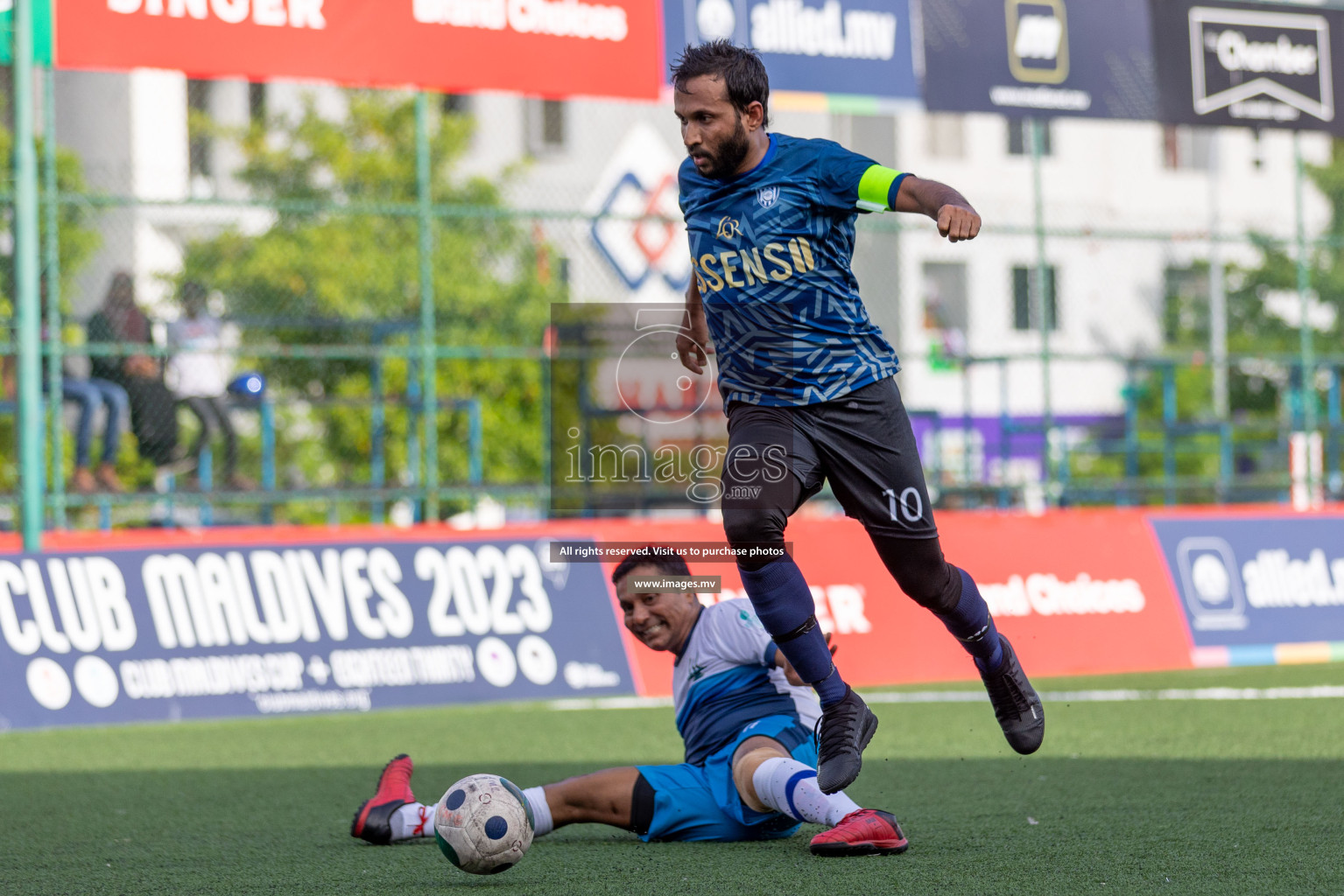 AG RC vs MOHE in Club Maldives Cup Classic 2023 held in Hulhumale, Maldives, on Tuesday, 25th July 2023 Photos: Shuu Abdul Sattar/ images.mv