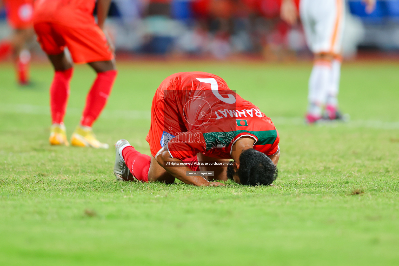 Bhutan vs Bangladesh in SAFF Championship 2023 held in Sree Kanteerava Stadium, Bengaluru, India, on Wednesday, 28th June 2023. Photos: Nausham Waheed, Hassan Simah / images.mv