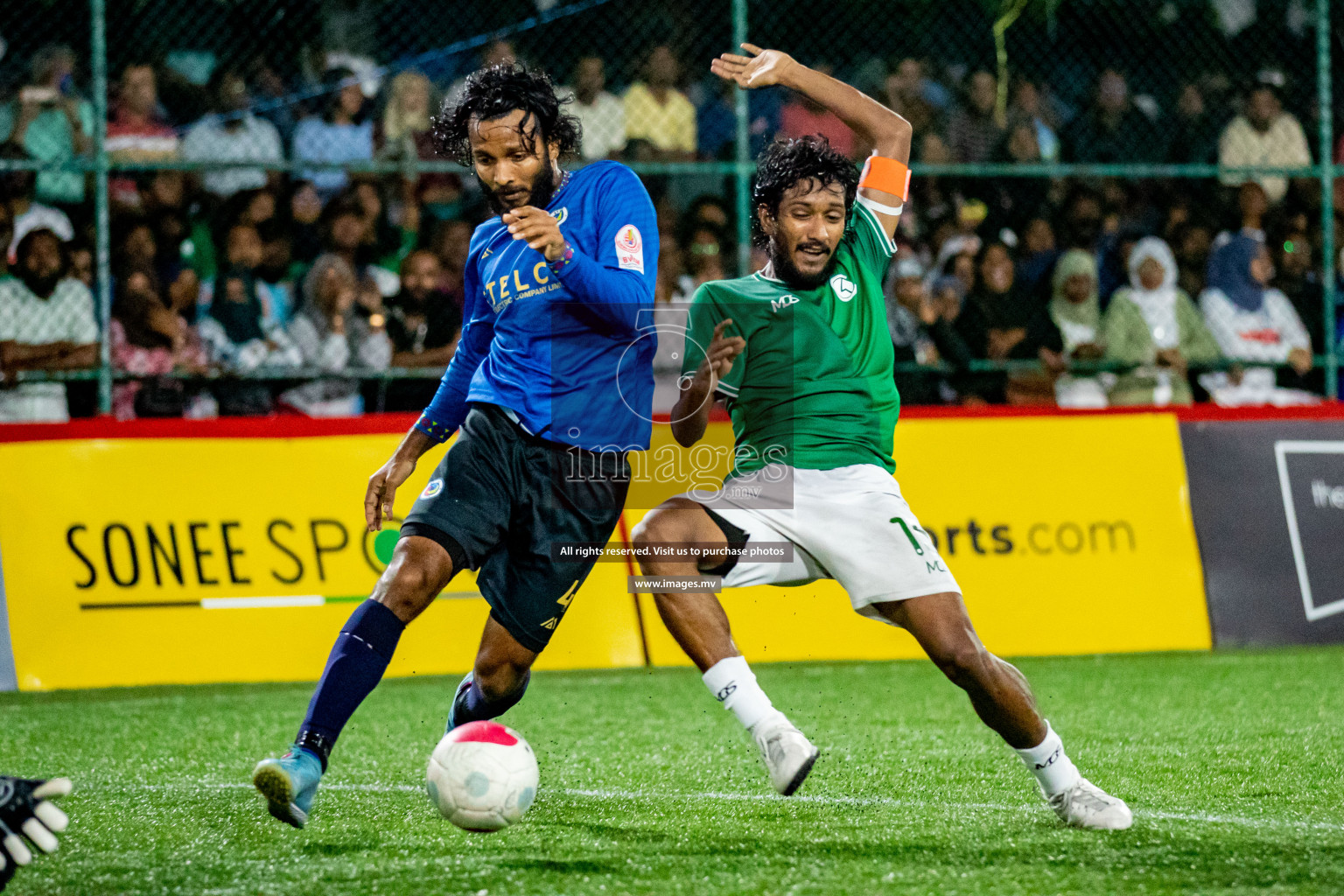 Club HDC vs STELCO Club in Quarter Finals of Club Maldives Cup 2022 was held in Hulhumale', Maldives on Friday, 29th October 2022. Photos:Ismail Thoriq / images.mv