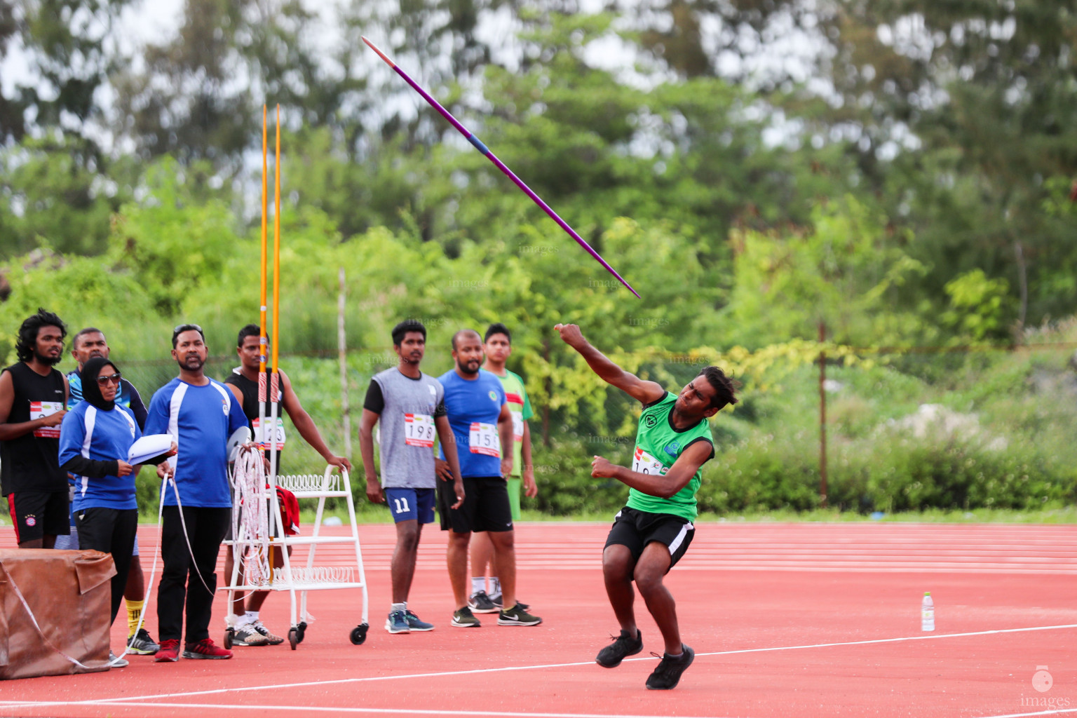 National Athletics Championship 2018 in Hulhumale', Maldives, Saturday October 27, 2018. (Images.mv Photo/Suadh Abdul Sattar)