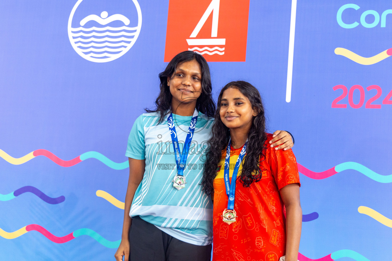 Day 7 of National Swimming Competition 2024 held in Hulhumale', Maldives on Thursday, 19th December 2024.
Photos: Ismail Thoriq / images.mv