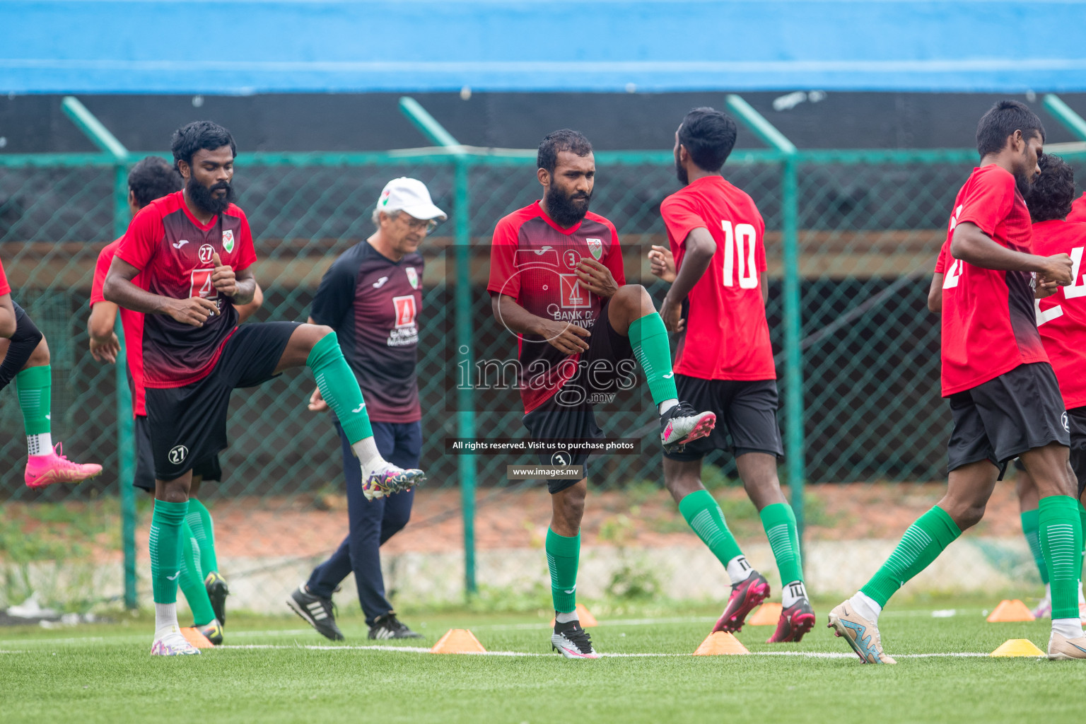 SAFF Championship training session of Team Maldives in Bangalore on Tuesday, 21st June 2023. Photos: Nausham Waheed / images.mv