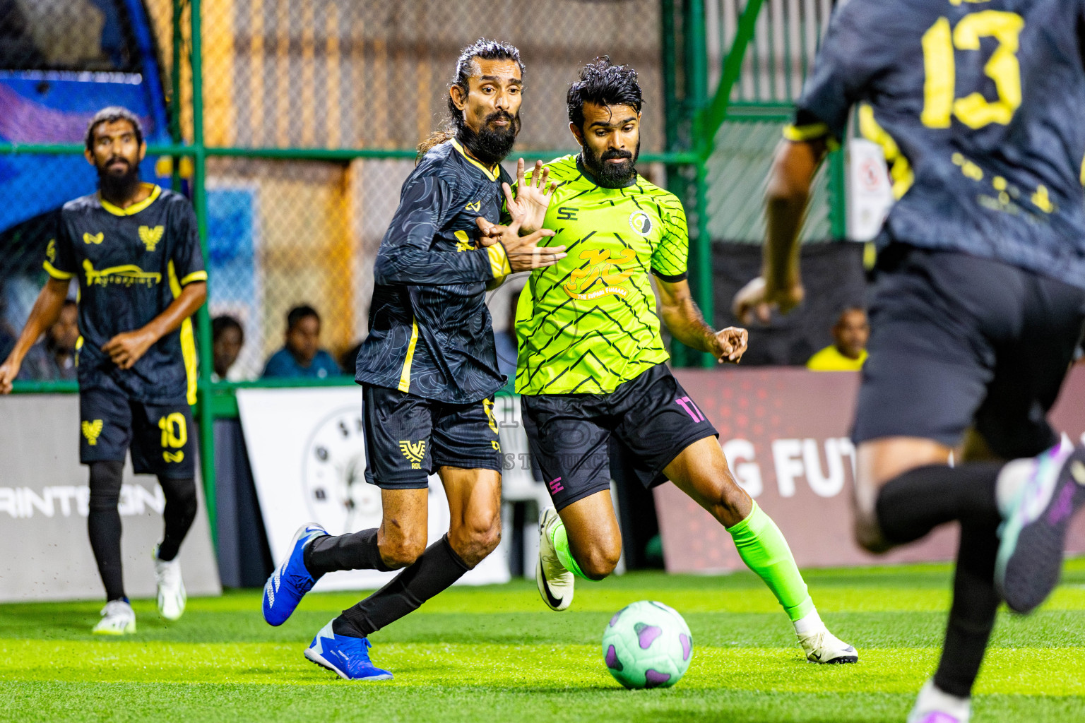 JJ Sports Club vs RDL in Finals of BG Futsal Challenge 2024 was held on Thursday , 4th April 2024, in Male', Maldives Photos: Nausham Waheed / images.mv