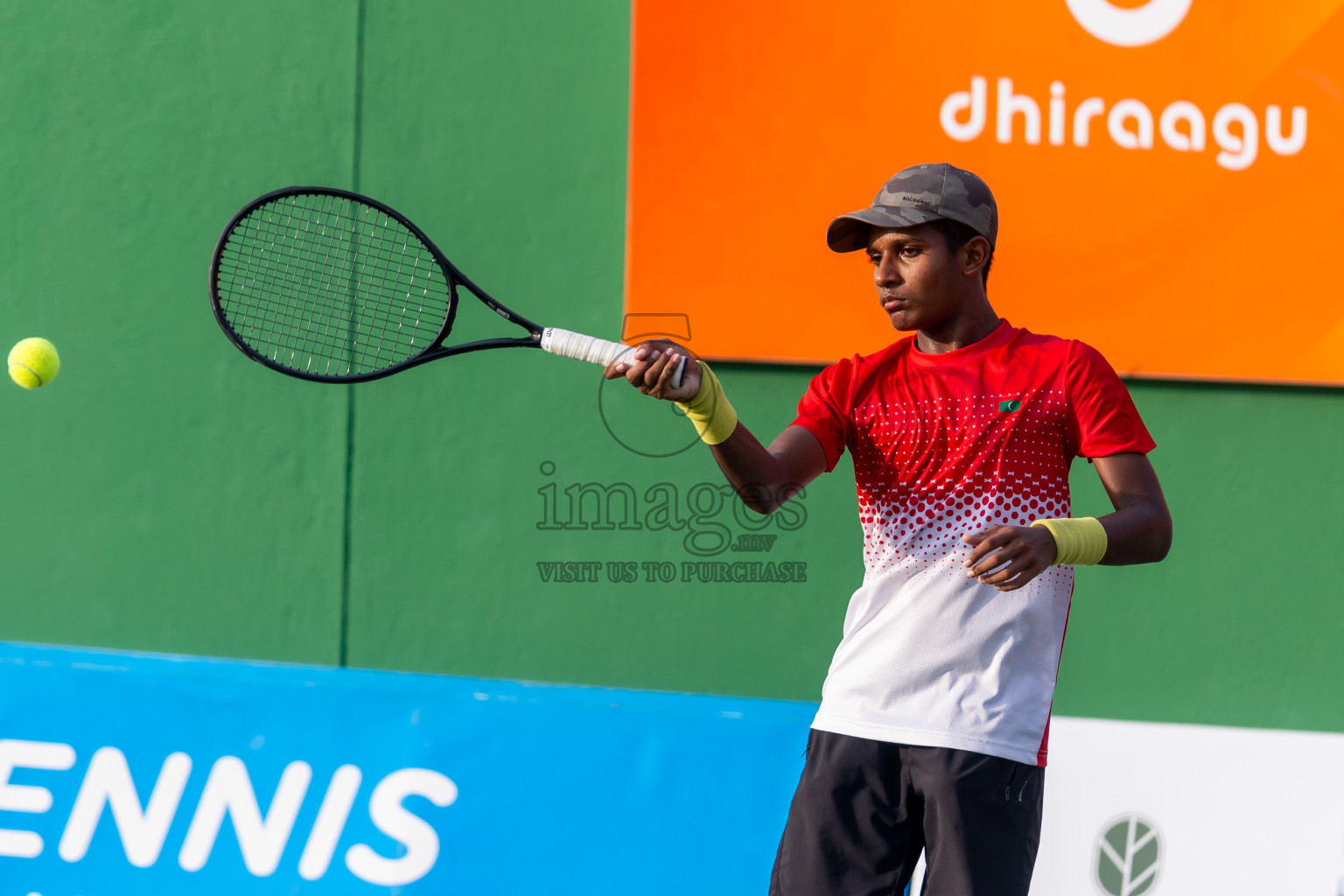 Day 4 of ATF Maldives Junior Open Tennis was held in Male' Tennis Court, Male', Maldives on Thursday, 12th December 2024. Photos: Nausham Waheed/ images.mv