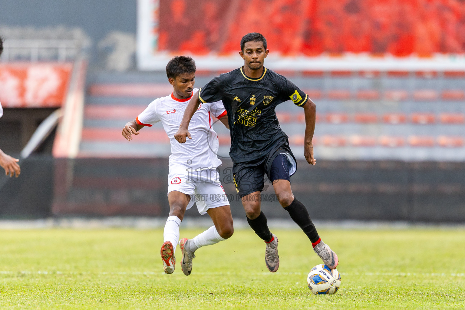 Club Eagles vs Buru Sports Club in Dhivehi Premier League 2025/26 held in National Football Stadium, Male', Maldives on Wednesday, 24th September 2025. Photos: Mohamed Mahfooz Moosa / Images.mv
