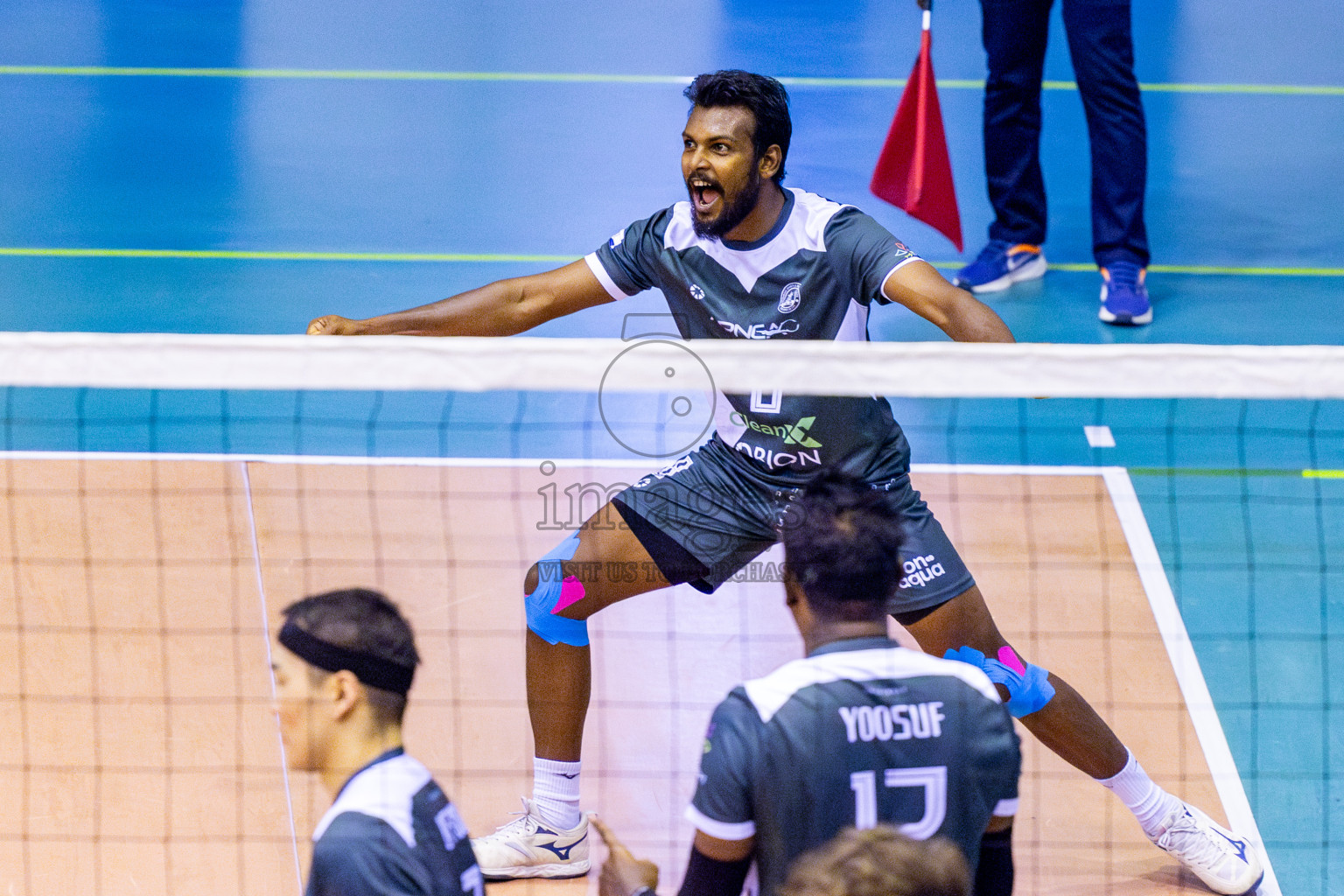 Dhivehi Sifainge Club vs Club HDC in the Final of MILO VAM Cup 2025 held in Male', Maldives on Wednesday, 2nd July 2025 at Social Center Indoor Hall Photos By: Nausham Waheed / images.mv