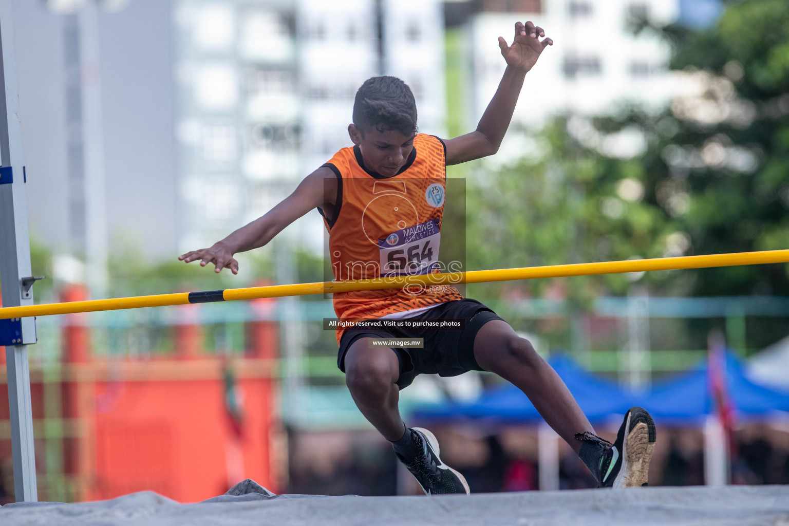 Day 1 of Inter-School Athletics Championship held in Male', Maldives on 22nd May 2022. Photos by: Nausham Waheed / images.mv