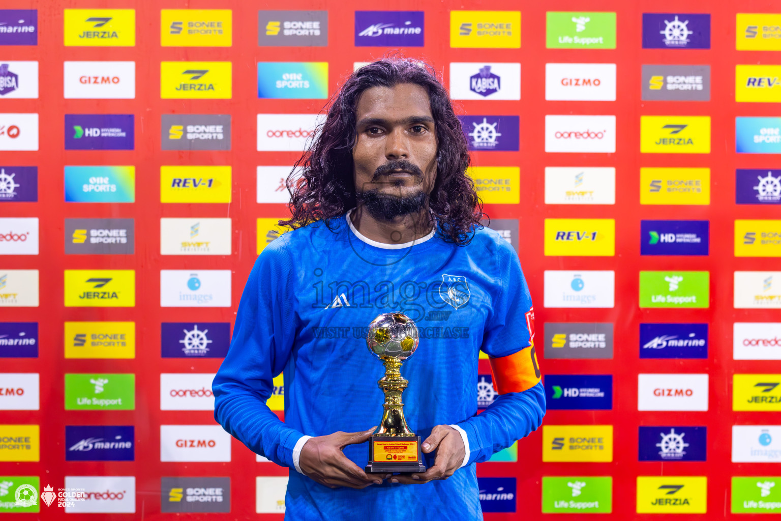 Sh Feydhoo vs R Alifushi on Day 31 of Golden Futsal Challenge 2024, held on Friday, 16th February 2024 in Hulhumale', Maldives 
Photos: Ismail Thoriq / images.mv
