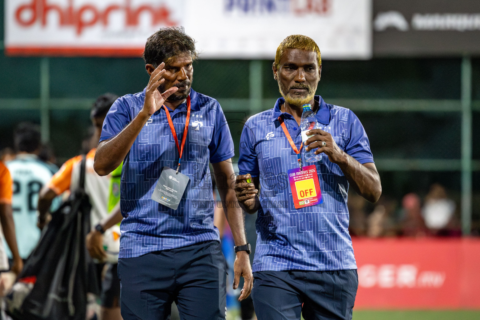 MACL vs TEAM FSM in Club Maldives Cup 2024 held in Rehendi Futsal Ground, Hulhumale', Maldives on Monday, 23rd September 2024. 
Photos: Hassan Simah / images.mv