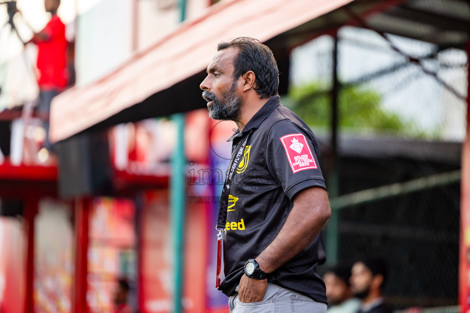 F Nilandhoo vs F Magoodhoo in Day 12 of Golden Futsal Challenge 2025 was held on Thursday, 16th January 2025, in Hulhumale', Maldives Photos: Nausham Waheed  / images.mv
