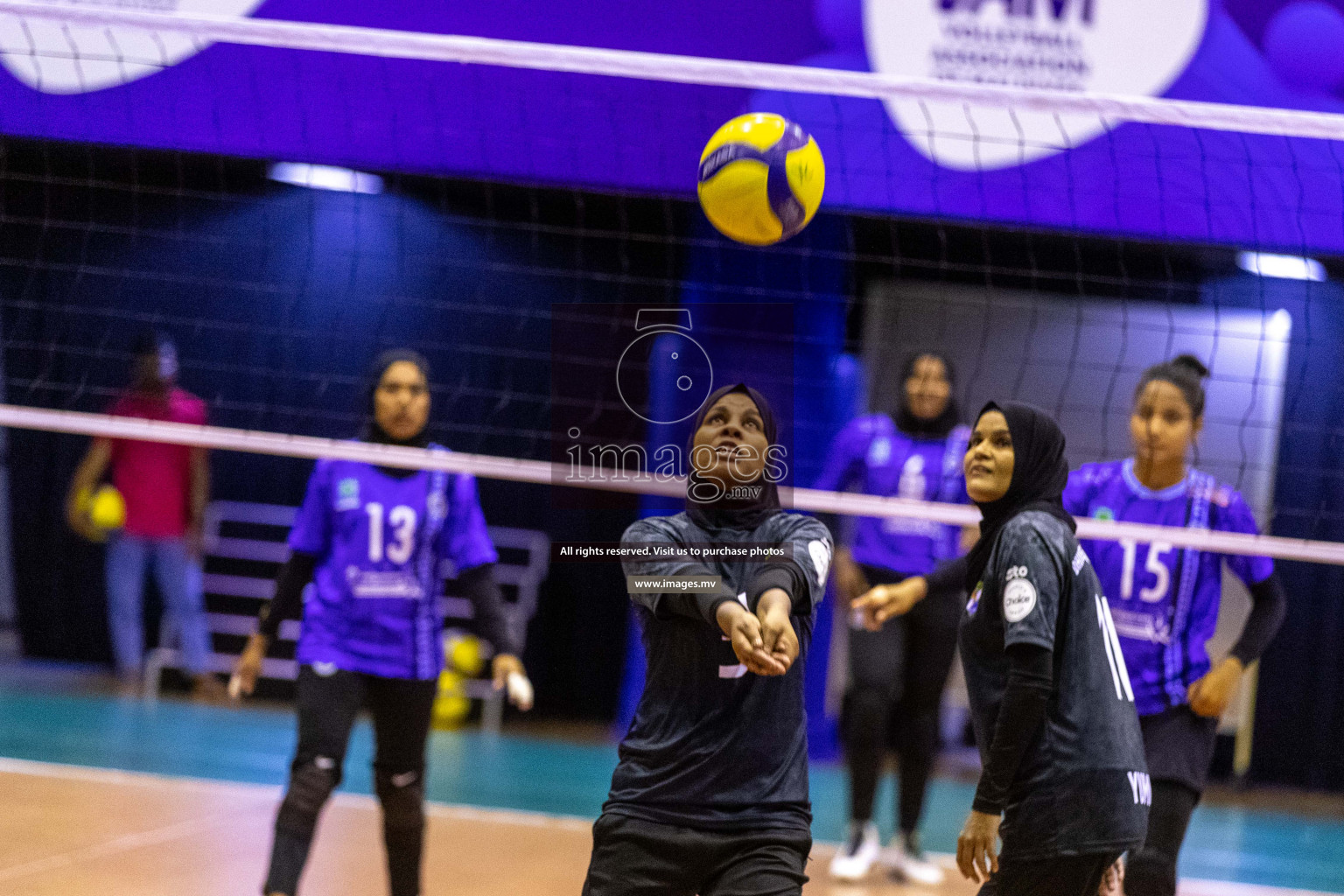 Volleyball Association Cup 2022-Women's Division-Match Day 5 was held in Male', Maldives on Friday, 27th May 2022 at Social Center Indoor Hall Photos By: Ismail Thoriq/images.mv