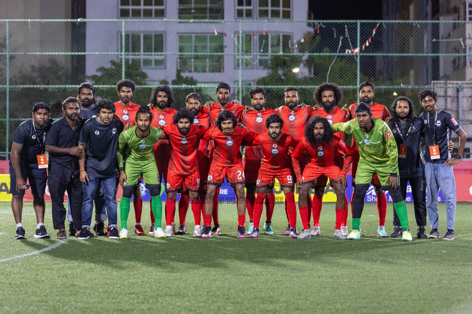 N Maafaru  vs N Kendhikulhudhoo in Day 3 of Golden Futsal Challenge 2024 was held on Wednesday, 17th January 2024, in Hulhumale', Maldives Photos: Nausham Waheed / images.mv