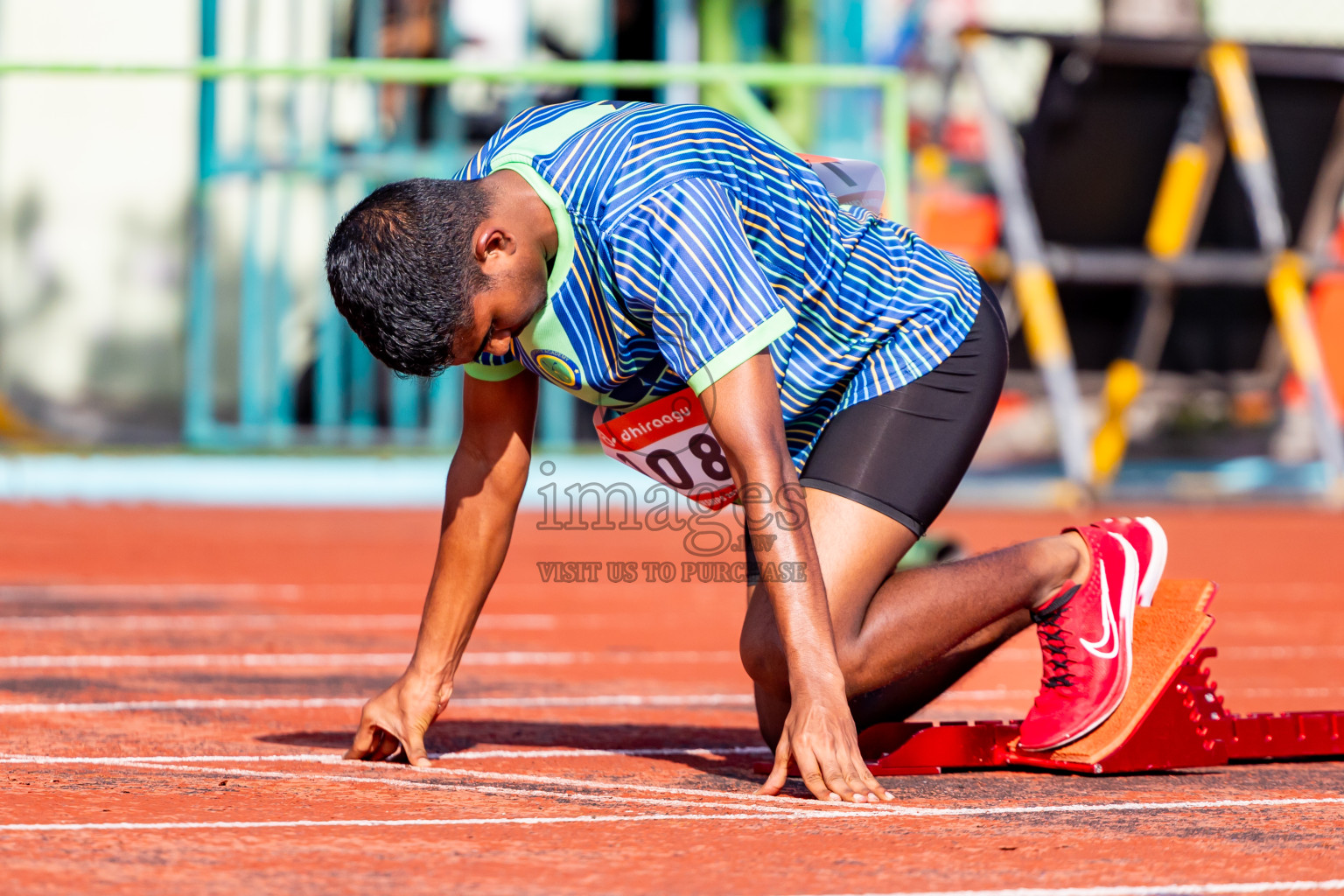 Day 2 of National Athletics Championship 2025 was held at Ekuveni Running Ground in Male', Maldives on Friday, 15th August 2025. Photos: Nausham Waheed  / images.mv