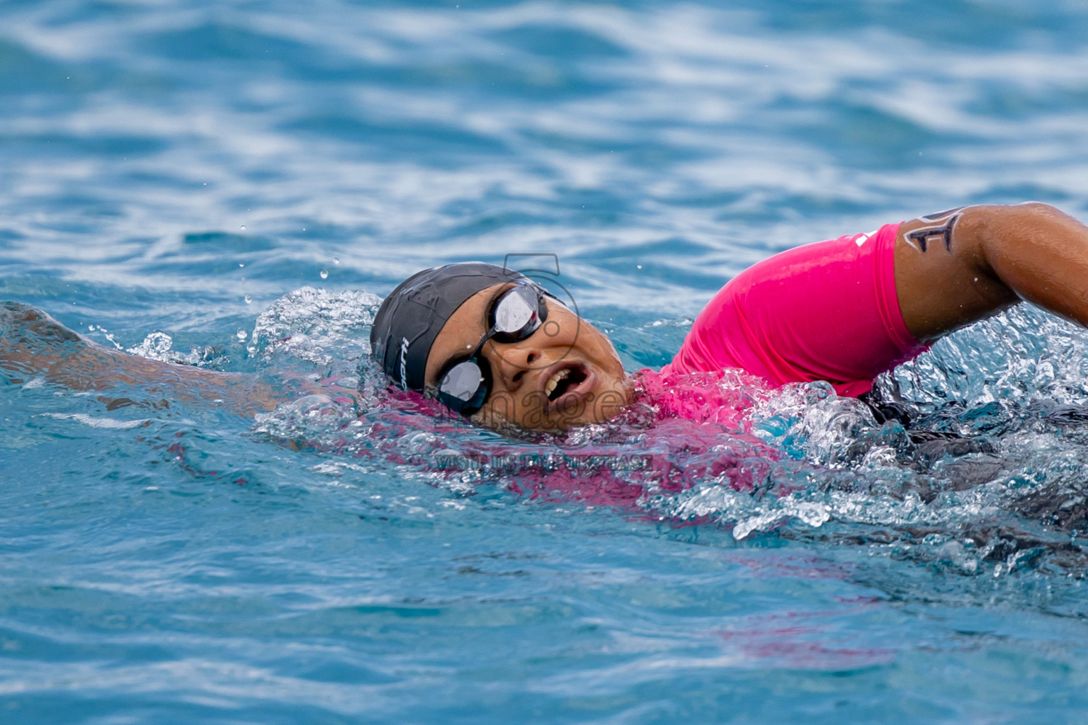 15th National Open Water Swimming Competition 2024 held in Kudagiri Picnic Island, Maldives on Saturday, 28th September 2024. Photos: Nausham Waheed / images.mv