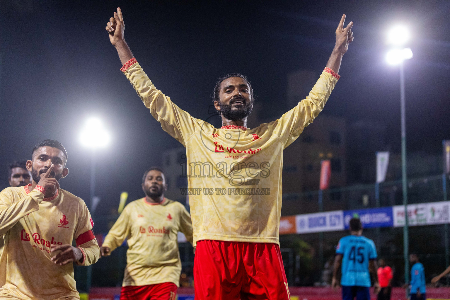 L Mundoo vs L Maamendhoo in Day 16 of Golden Futsal Challenge 2024 was held on Tuesday, 30th January 2024, in Hulhumale', Maldives Photos: Nausham Waheed / images.mv