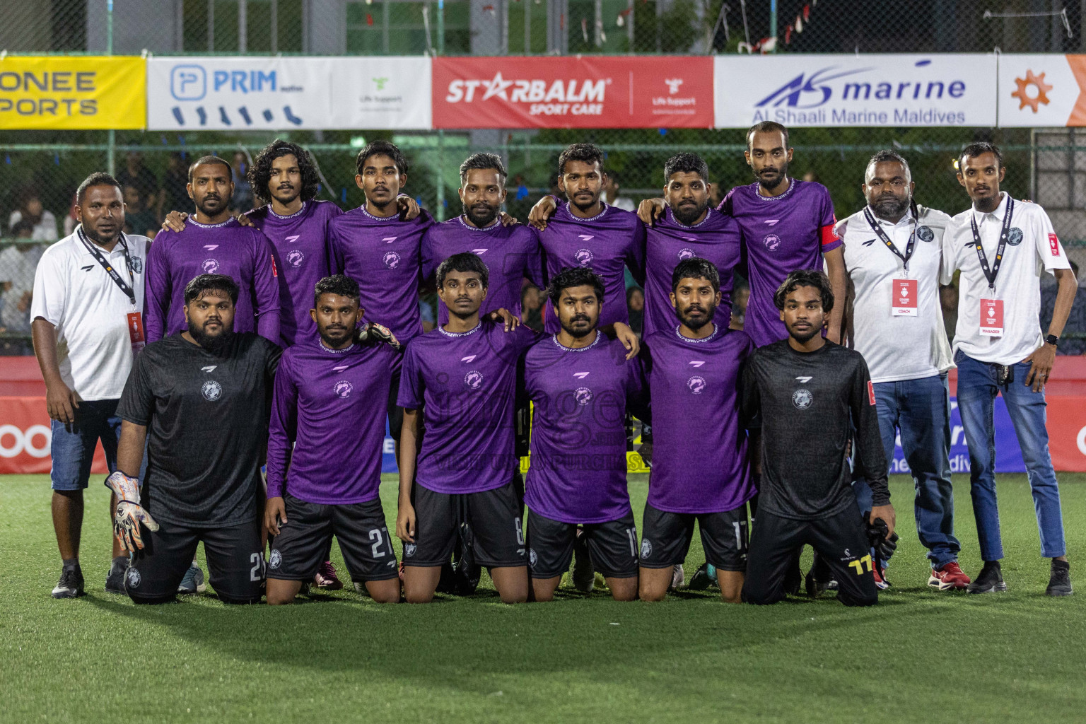 GA Dhevvadhoo vs GA Kanduhulhudhoo in Day 10 of Golden Futsal Challenge 2024 was held on Tuesday, 23rd January 2024, in Hulhumale', Maldives Photos: Nausham Waheed / images.mv