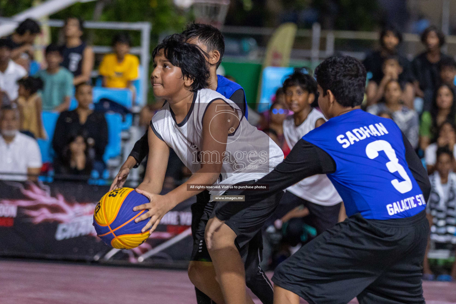 Day4 of Slamdunk by Sosal on 15th April 2023 held in Male'. Photos: Ismail Thoriq / images.mv