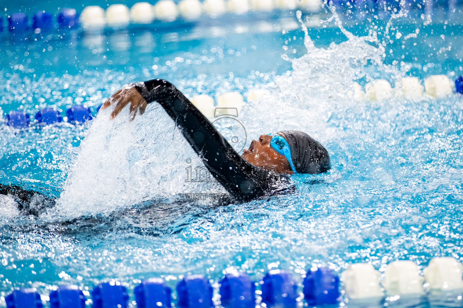 Day 3 of BML 6th National Kids Swimming Kids Festival 2025 held in Hulhumale', Maldives on Wednesday, 5th November 2024. 

Photos: Hassan Simah / images.mv